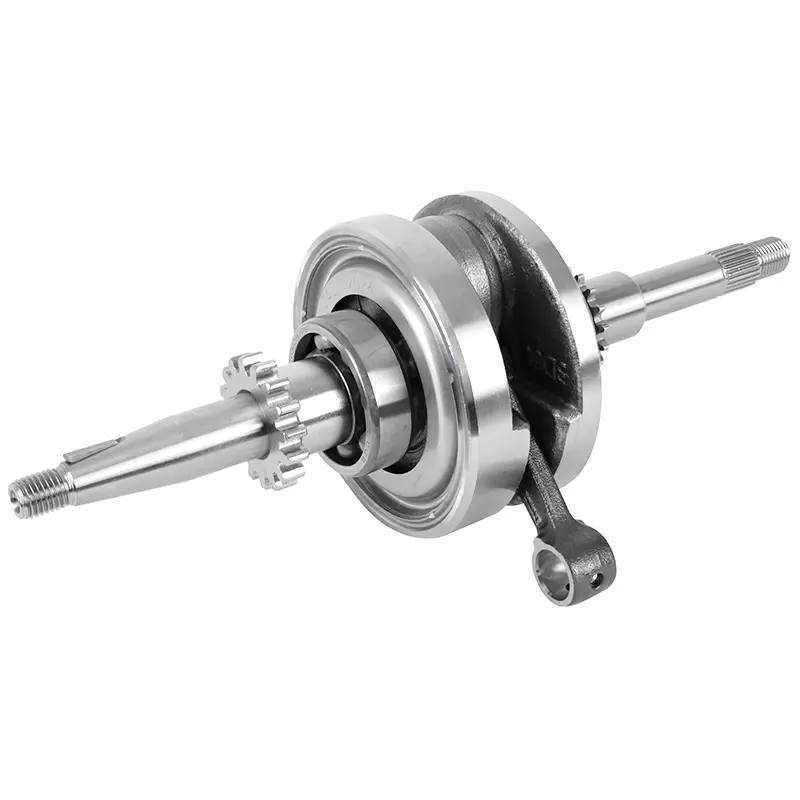 Embiellage-vilebrequin scoot adaptable scoot 50 chinois 4T 139QMB, gy6-peugeot 50 v-clic 4T-KYMCO 50 agility 4T-SYM 50 orbit 4T-BAOTIAN 50 BT49QY 4T -Magneti Marelli