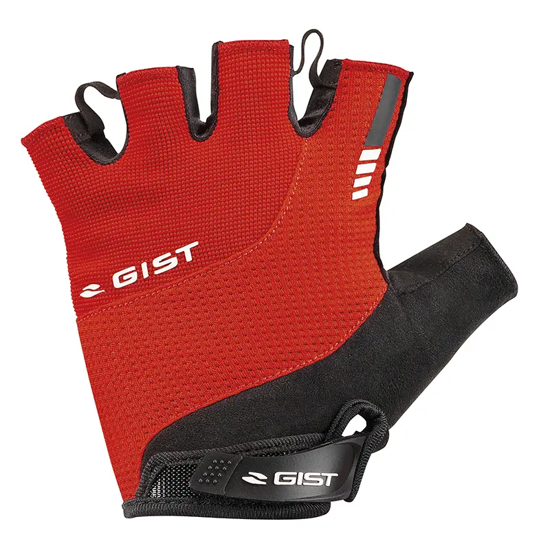 Fahrradhandschuhe kurz Gist Kontrol Sommer rot M