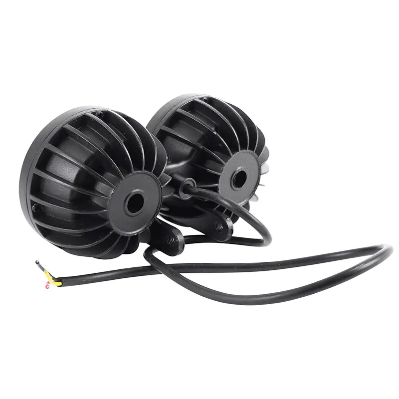 SELECTION P2R adjustable dual-focus LED headlight for scooter 12-72V with mounting — view 3