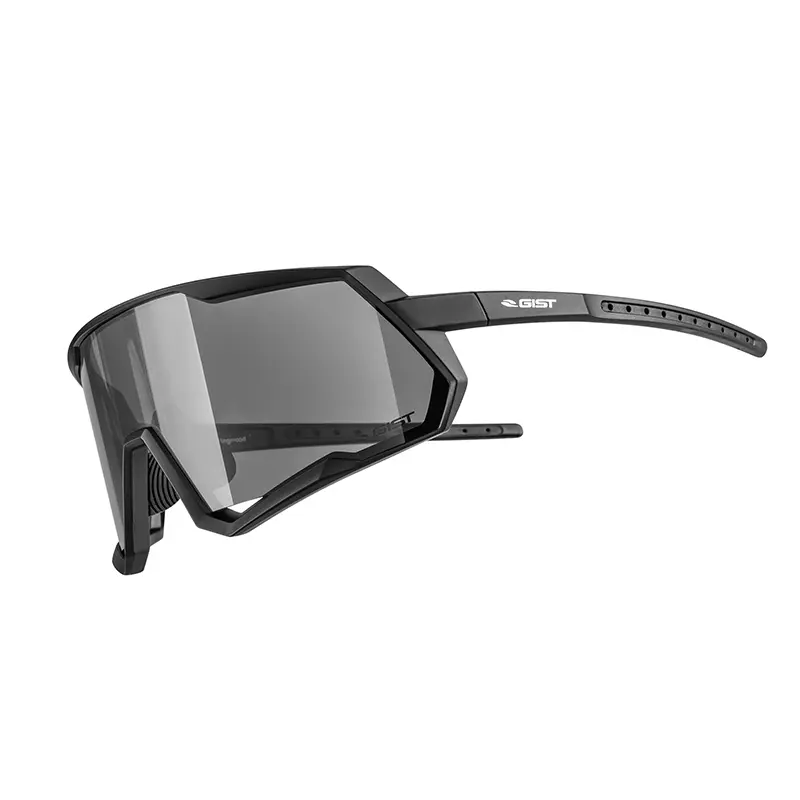 Lunettes vélo adulte GIST Mask monture noir verre fumé polycarbonate