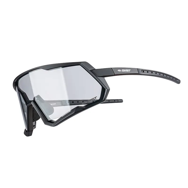 Lunettes vélo adulte Gist Mask monture noir verres photochromiques catégorie 1-3 protection UV 100%