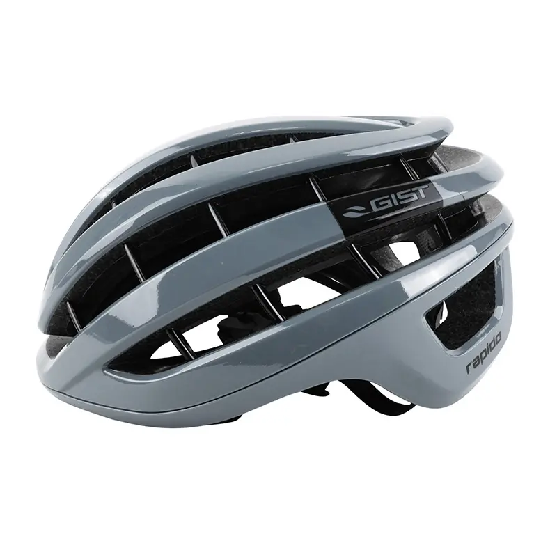 成人用自転車ヘルメット GIST ロード Rapido ブリリアントグレー 56-62 cm — 第4ビュー