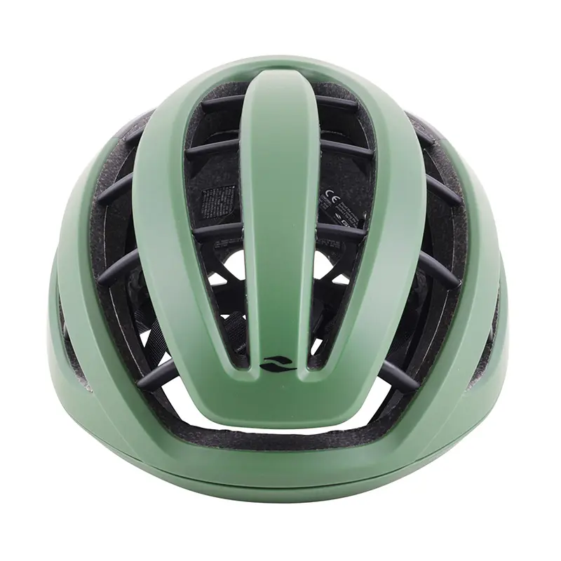 Fahrradhelm Erwachsene Gist Route Rapido mattgrün 56-62 cm — Ansicht 2