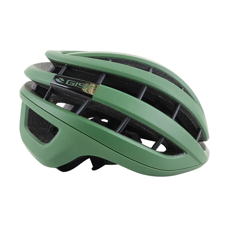 Fahrradhelm Erwachsene Gist Route Rapido mattgrün 56-62 cm — Ansicht 8