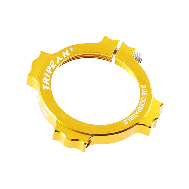 Écrou-bague réglage précontrainte pédalier Tripeak pour SRAM DUB or