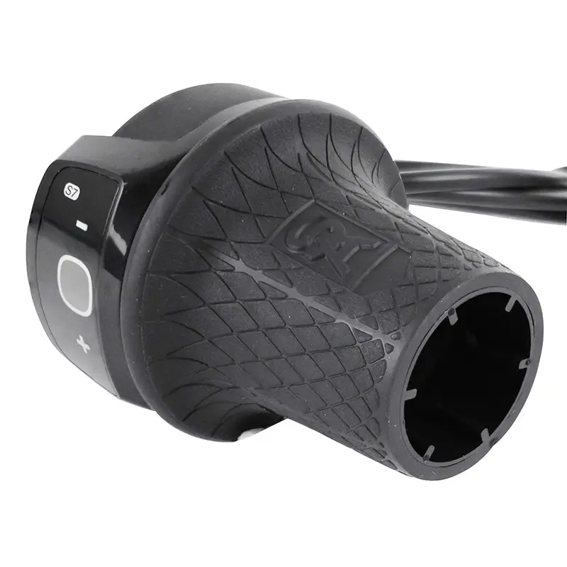 Sturmey Archer Twist Shifter Click S7 7V dreiekompatibel med SRAM — vinkel 4