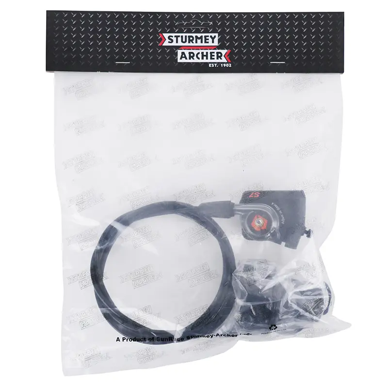 Sturmey Archer Twist Shifter Click S7 7V dreiekompatibel med SRAM — vinkel 8