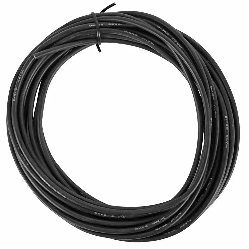 Câble C16AWG 5M pour trottinette électrique noir Sélection P2R