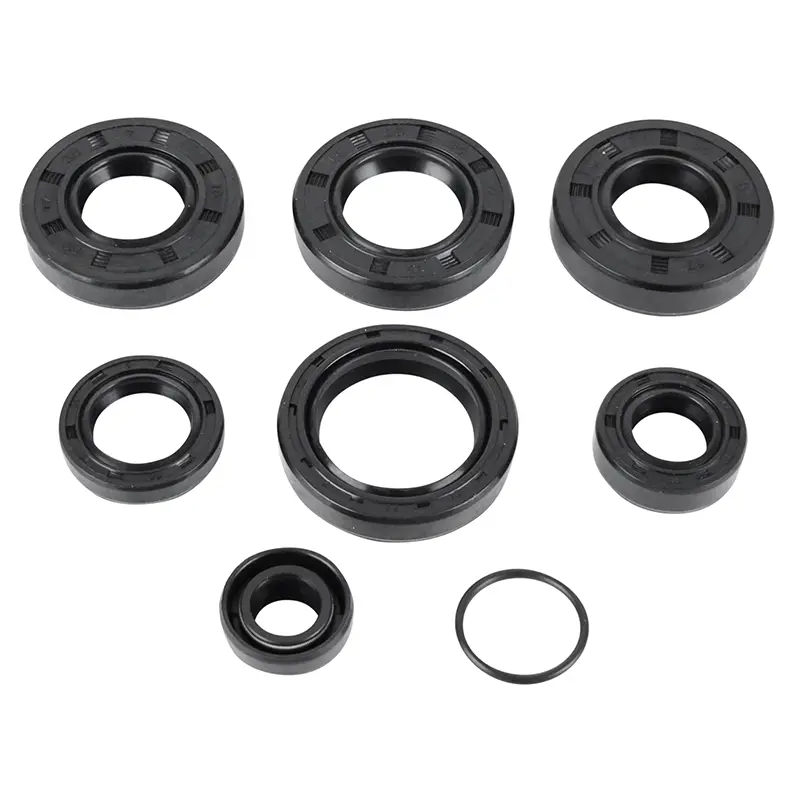 Joint spi moteur 50 à boîte adaptable Minarelli 50 AM6 Beta 50 RR Rieju 50 MRT Sherco 50 SM-R SE-R - 8 pièces