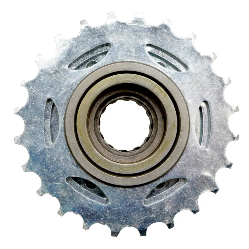 Sunrace ১৪-২৪ দাঁত ৬-স্পিড সিলভার-ব্ল্যাক ইনডেক্সড ফ্রি হুইল — 3তম ভিউ