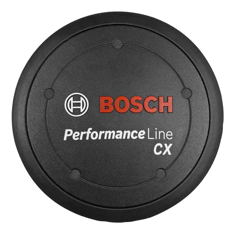 Cache couvercle logo Bosch Performance Line CX avec bague intermédiaire noir BDU2XX