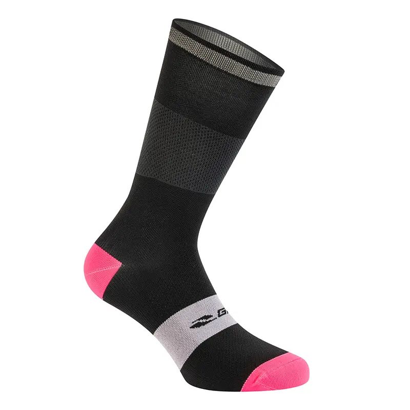 GIST Reflex Socken schwarz 40-43 Höhe 20 cm mit reflektierendem Streifen