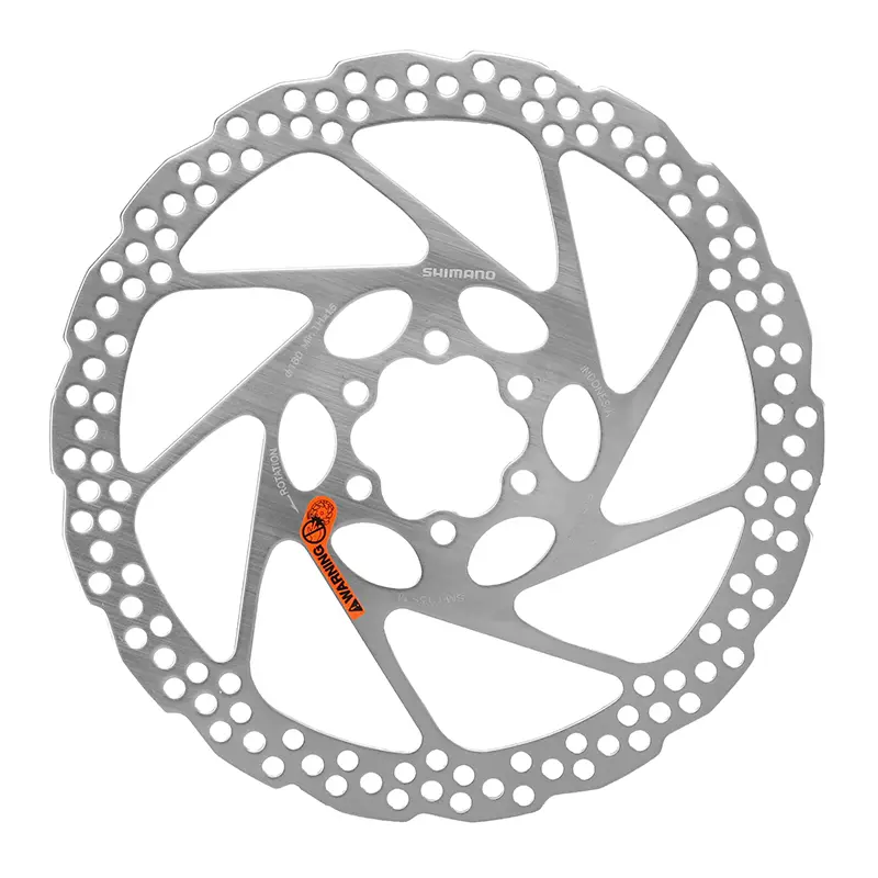 Disque de frein VTT Shimano 180 mm 6 trous RT56 Alivio - Deore
