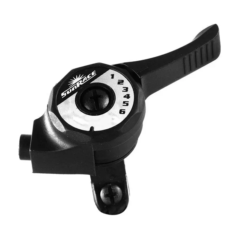 Manette VTT Sunrace droite 7 vitesses à collier sur cintre