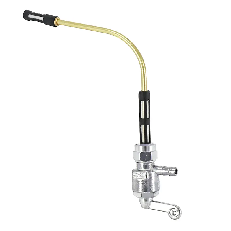 Robinet essence adaptable Piaggio 50 Ciao PX avec réserve (diam 12X100) Sélection P2R