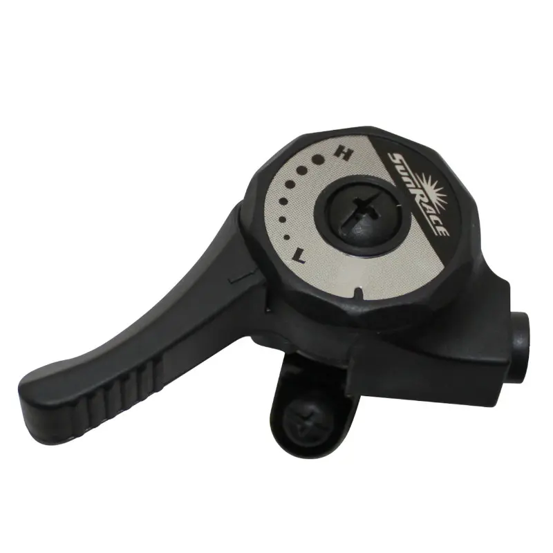 Manette VTT Sunrace gauche shift à collier sur cintre 3V