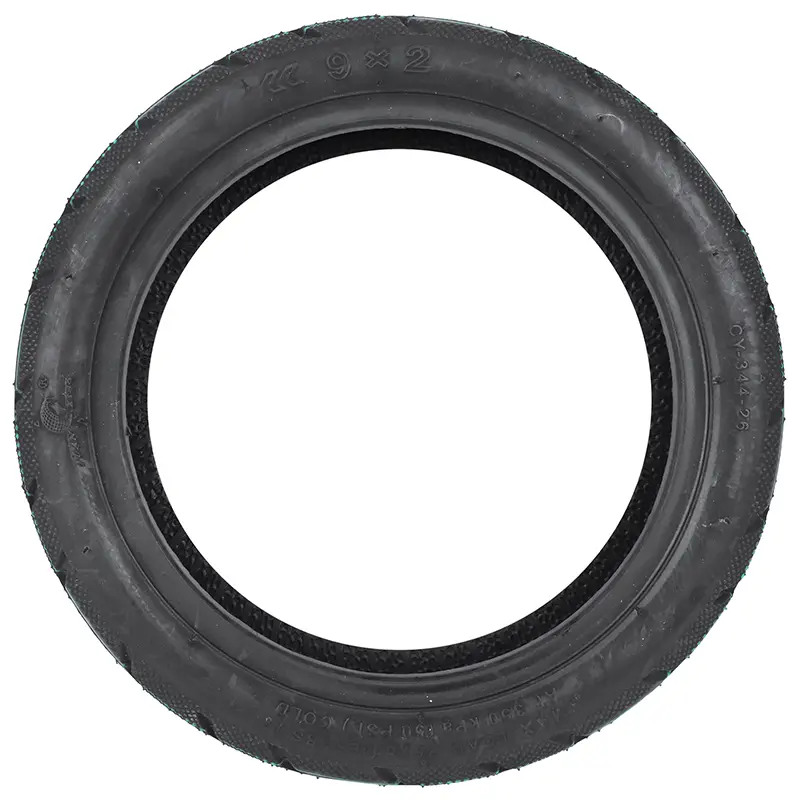 Trottinette-Elektroreifen schlauchlos 9 x 2.00-6.1 Cityroad schwarz Sélection P2R — Ansicht 2