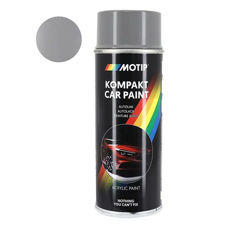 Motip Kompakt Autolack Acryl Metall Weiß-Grau Sprühdose 400 ml (46805)