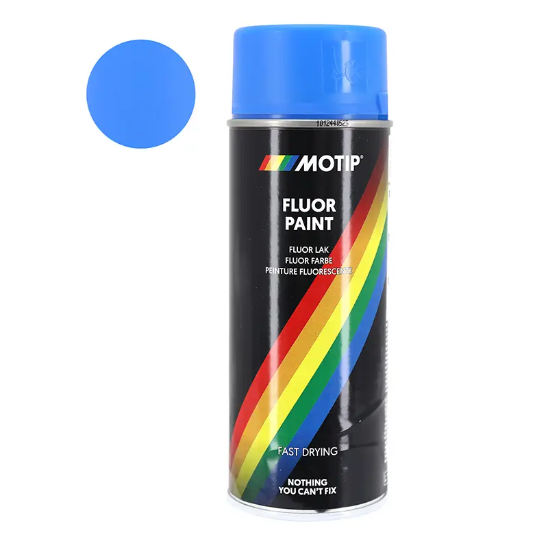 Motip Pro 형광 블루 스프레이 페인트 400 ml (04024)