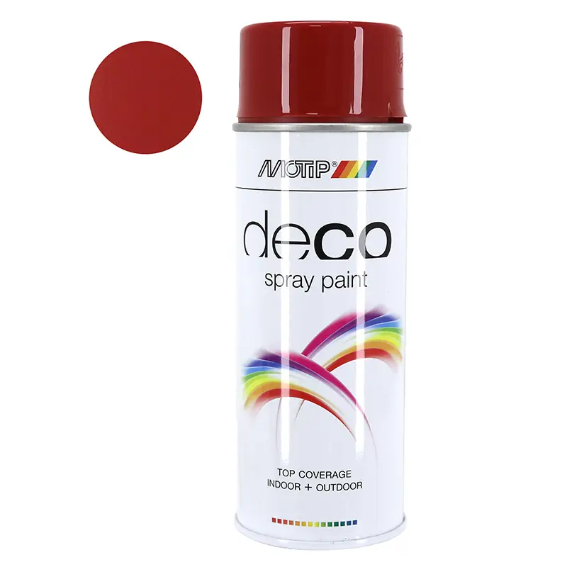 Spraydose Motip Déco Glycérolack Hochglanz rubinrot 400 ml
