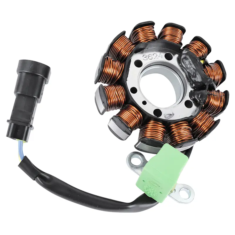 Stator d'allumage Magneti Marelli adaptable Piaggio 50 Typhoon 2T 2018, NRG 2018+, Aprilia 50 SR Motard 2T 2018+, Scarabeo 2T 2018+ (OEM: 1A010131)