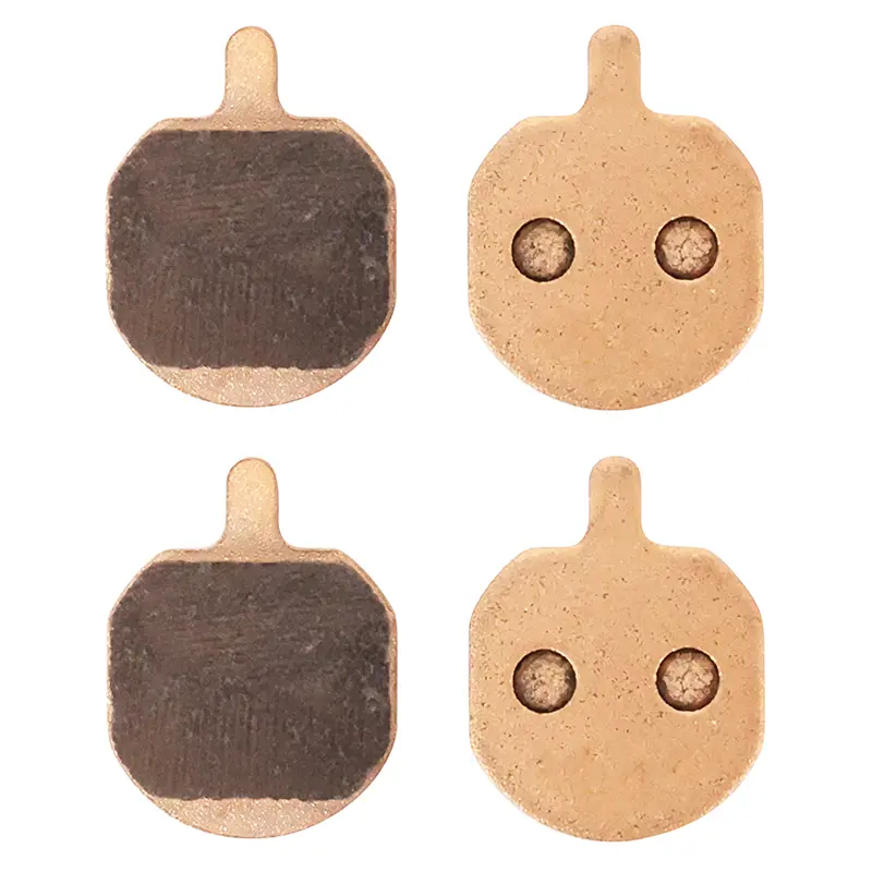 Plaquette de frein trottinette forme carrée cuivre 1,8 mm diam 18,5 mm (par 2 paires) Sélection P2R