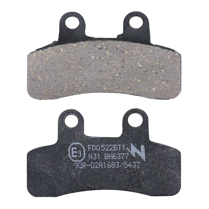 Plaquette de frein Newfren pour elstars 125 blade s 2010+ av-ar-generic 50 SM mini trigger 2008+2009 av-ar, x mini trigger 2008+2009-LIFAN 125 LF off road 2007+ av (FD0522BT) (touring organique)