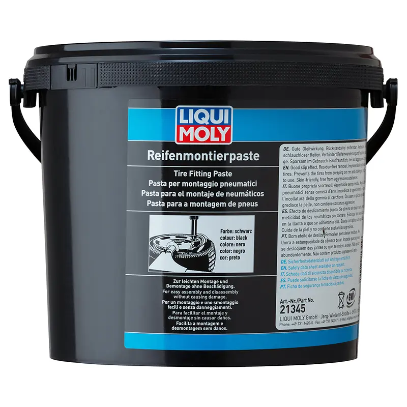Liqui Moly Schwarze Montagepaste für Reifen 5 kg