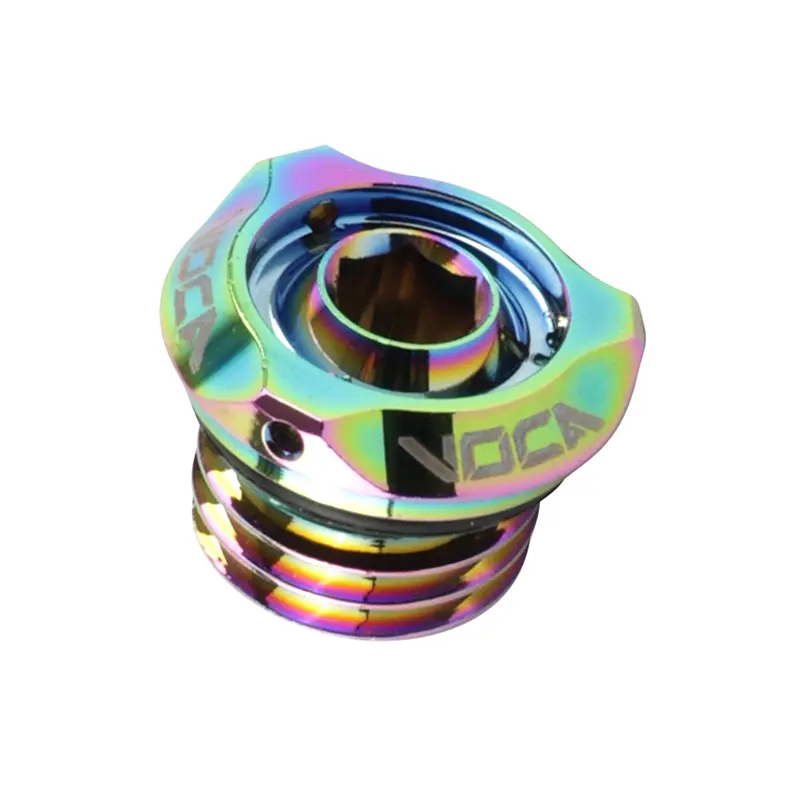 Bouchon d'huile 50 a boite voca evo V2 minarelli 50 AM6-RIEJU 50 MRT, smx-yamaha 50 TZR, dtr-peugeot 50 XPS, XR6-BETA 50 rr-sherco 50 SM-R, se-r alu CNC neo-chrome