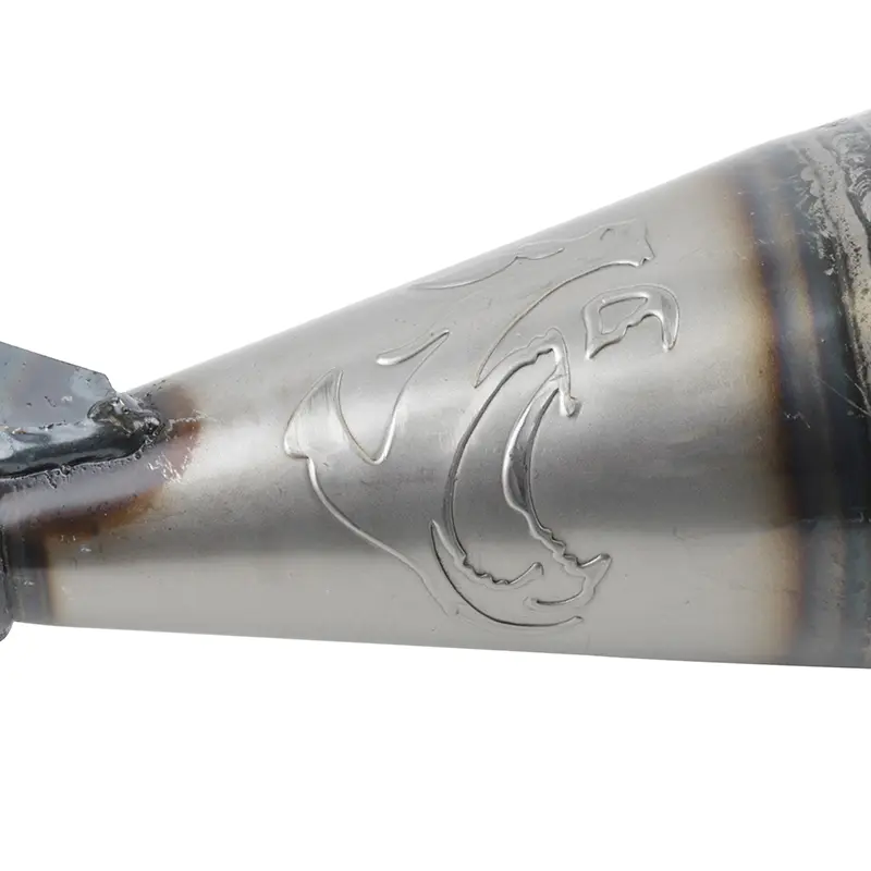 Krümmer 50 A Box Voca Rookie für Fantic 50 XE, XM 2021+ (Unterflur) (Befestigung inklusive, Schalldämpfer RD30400 separat erhältlich) — Ansicht 7