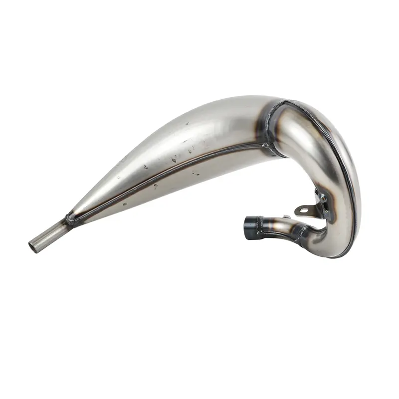 Pot-collecteur 50 a boite voca cross pour fantic 50 xe, XM 2021+ (passage haut) (fixation incluse, silencieux RD30400 vendu separement)