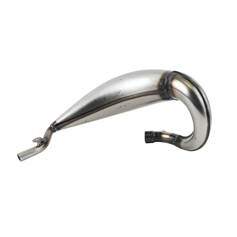 Pot-collecteur 50 a boite voca cross pour sherco 50 se-r, se-rs, SM-R, SM-RS (passage haut) (fixation incluse, silencieux RD30400 vendu separement)