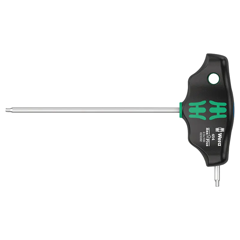 Wera 454 hex plus 2.5 x 100 mm T 핸들 6각 앨런 키