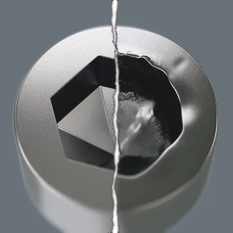 Sešstūra atslēga T rokturis Wera 454 hex plus 10x200 mm melns-zaļš — skats 8