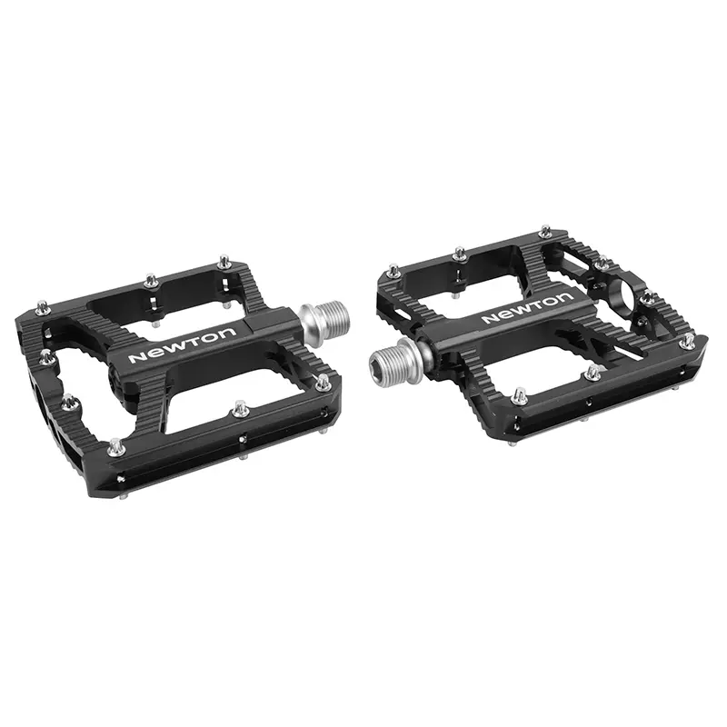 VTT/BMX用ペダル Newton アルミ ブラックアルマイト ベアリング 9-16" 106x100 mm (ペア)