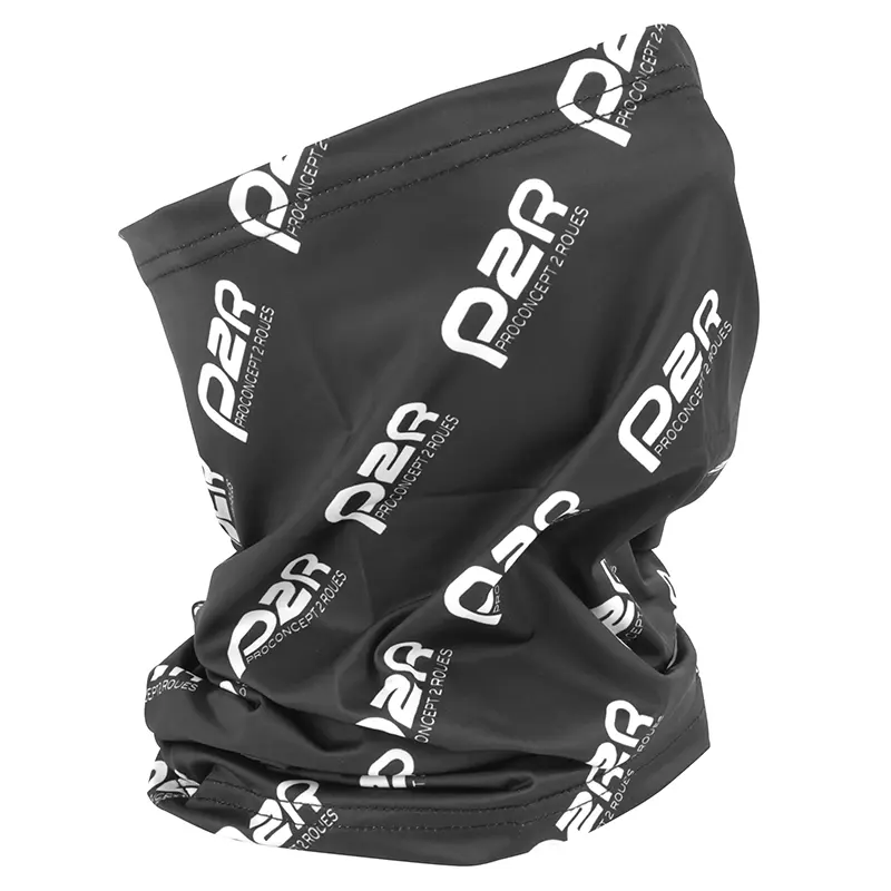 Tour de cou P2R printemps-été noir (45 x 25 cm)