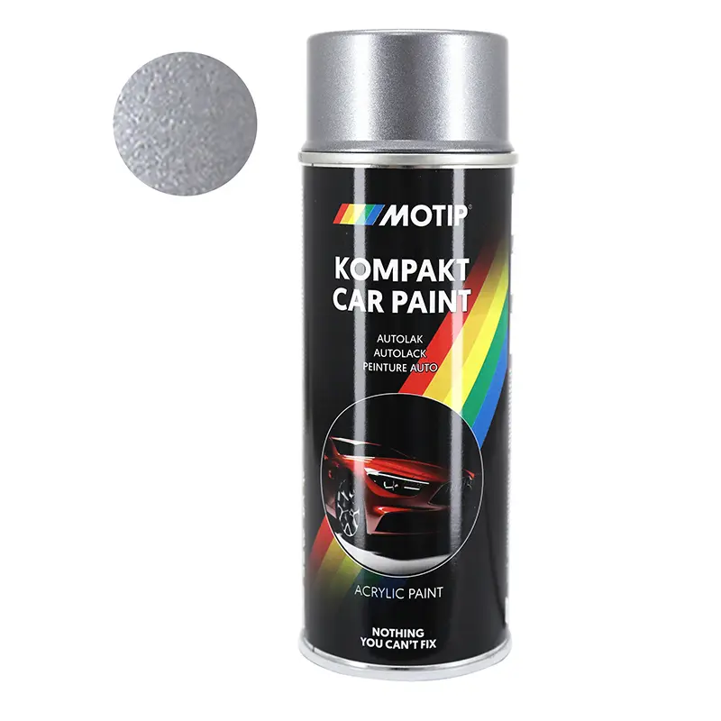 Bombe de peinture MOTIP Kompakt Autolack acryl métal gris 400 ml (55272)