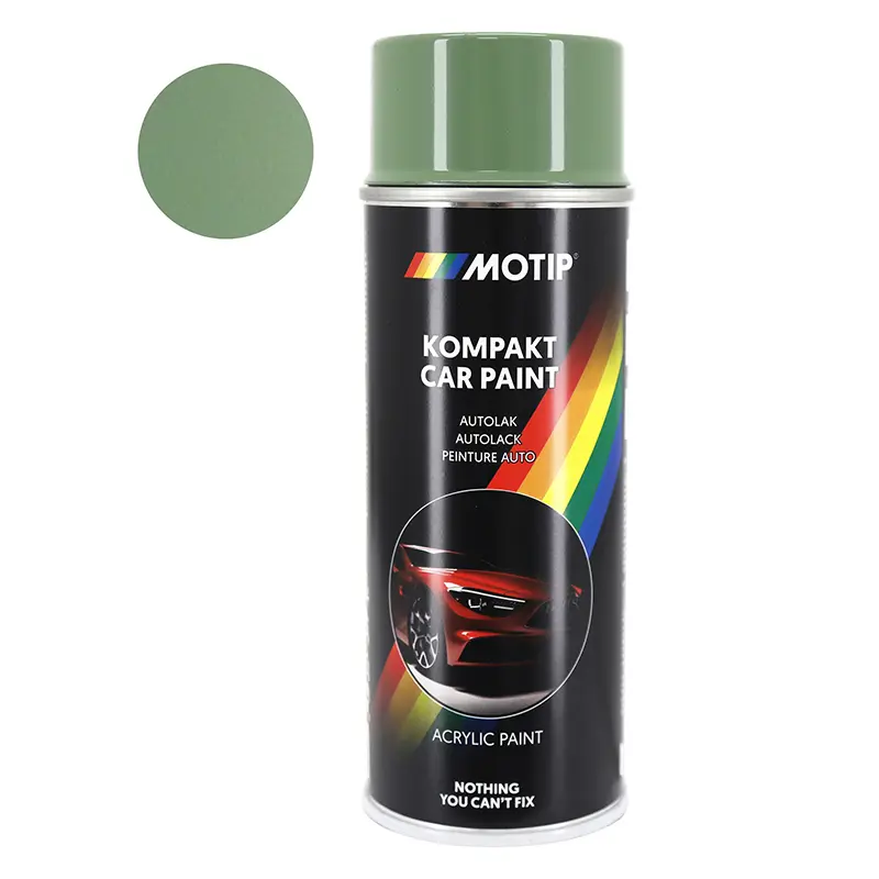 Bombe de peinture Motip Kompakt acryl métal vert kaki 400 ml