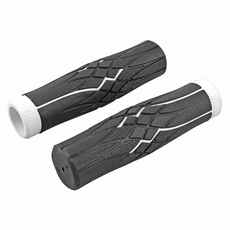 سیٹی ہرمنز گِرپ ڈیوڈ بچوں کی وائٹ-بلیک ہینڈل گرپ جوڑا L125MM (جوڑا) قطر 22MM