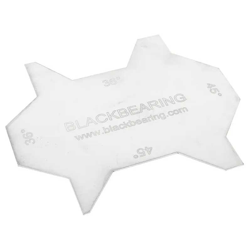 Outil de mesure BLACK BEARING pour angle de roulement de direction 36-45°