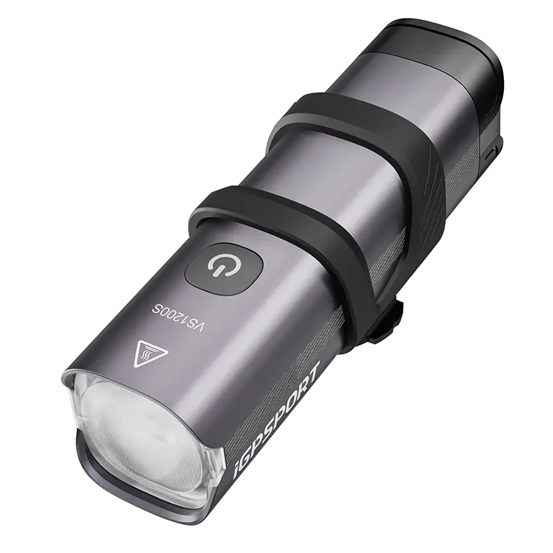 Intelligente Fahrrad-Frontbeleuchtung iGPSPORT VS1200S 1200 Lumen LED Langstrecke — Ansicht 4