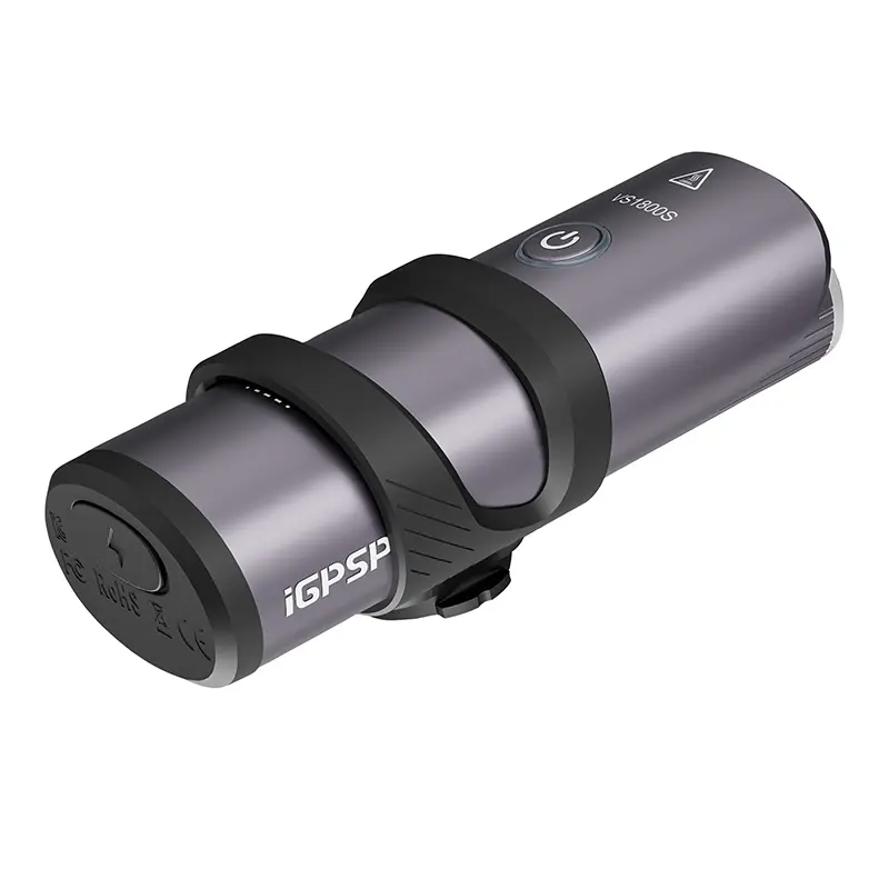 Intelligente Fahrrad-Frontbeleuchtung iGPSPORT VS1800S LED 1800 Lumen Reichweite 180 m Bluetooth 11 Modi — Ansicht 2