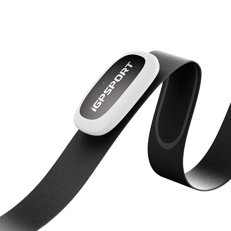 Capteur ceinture cardiaque - cardio Igpsport au torse HR50 pour compteur igps 800-320-300t-200s-100s compatible garmin et autres ant + bluetooth (ble)