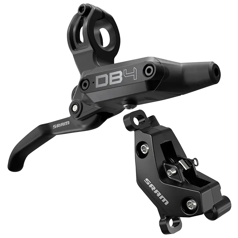 Frein à disque VTT hydraulique 2 doigts arrière SRAM DB4 noir durite 2000 mm (sans disque)