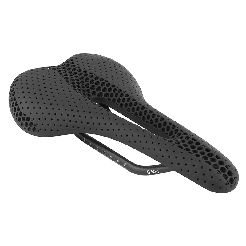 Sattel 3D Carbon T807 schwarz offen 265X143 Carbon-Schiene glänzend 160G NEWTON