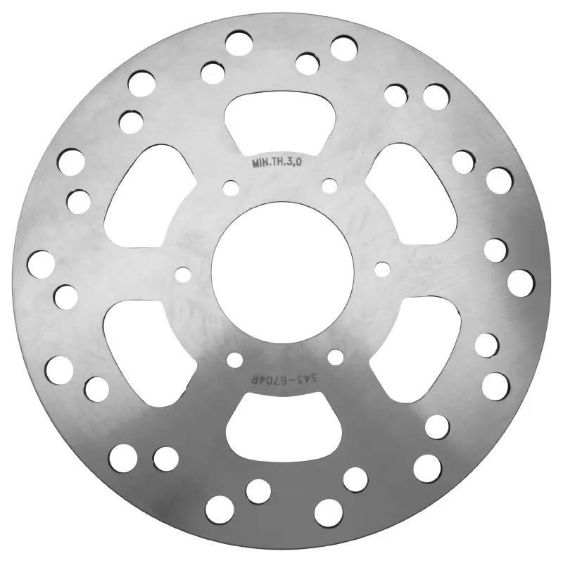 Adapter Bremsscheibe für Derbi 50 Senda DRD 2004+2008 hinten, GPR 1997+2003 hinten - Peugeot 50 XPS 2002+ hinten, XR6 2002+ hinten (Außendurchmesser 220MM - Innendurchmesser 57MM - 6 Löcher) -Igm