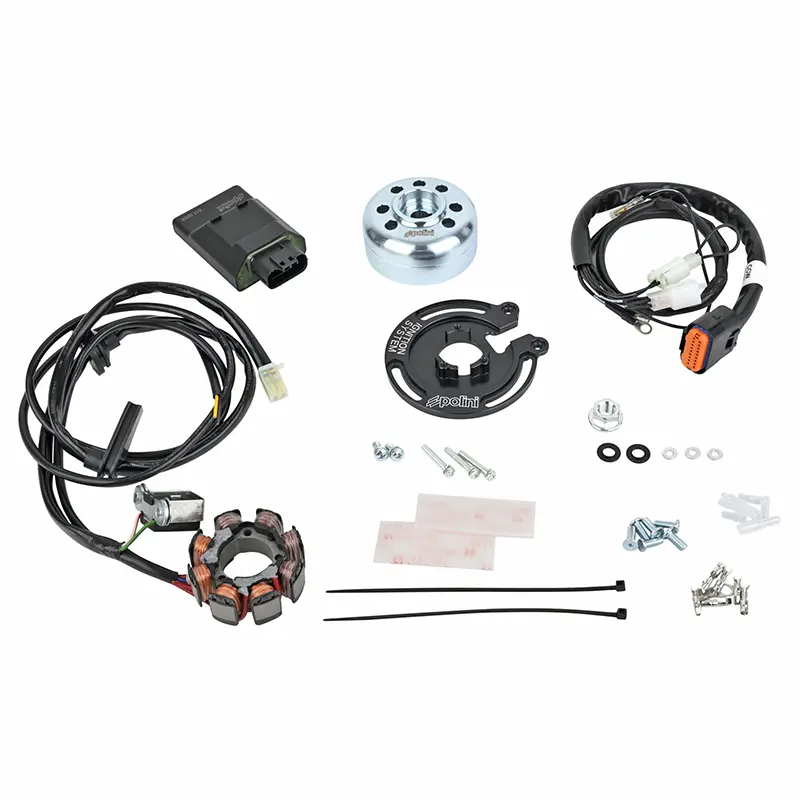 Polini Digital Race ontsteking met verlichting Minarelli 50 AM6 - Beta 50 RR - Rieju 50 MRT - Sherco 50 SM-R - Derbi 50 Senda - Gilera 50 SMT - Aprilia 50 RX SX (171.0572)