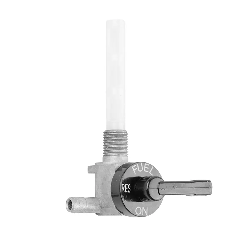 Robinet essence adaptable MBK 51, 41, Club moteur AV10 avec indicateur de position noir OMG