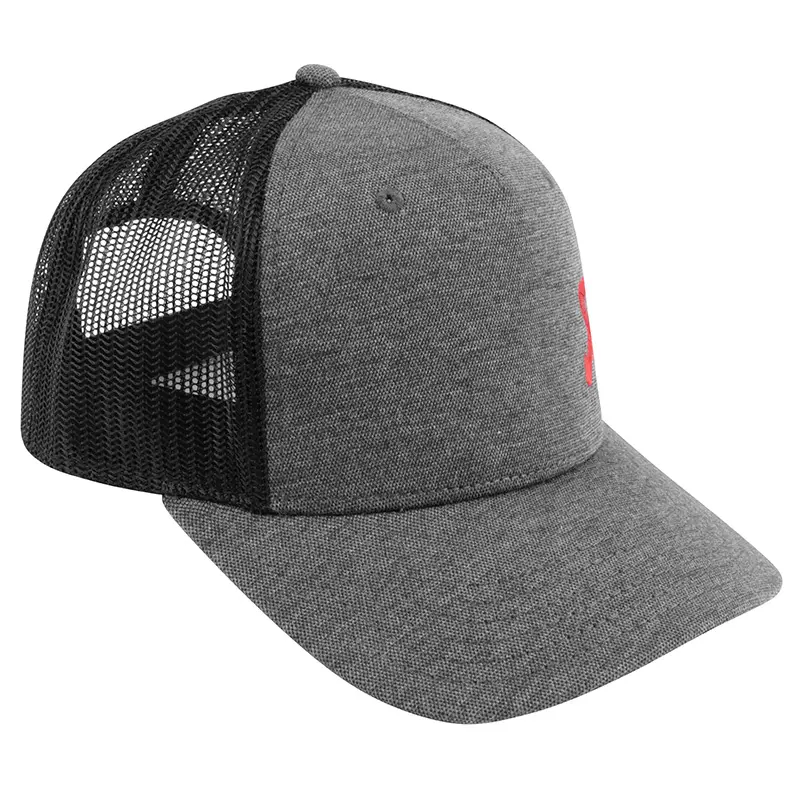 Baseballcap Akrapovic Trucker-Stil dunkelgrau schwarzes Mesh — Ansicht 7