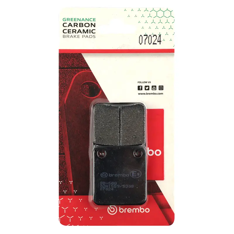 Plațetă de frână Brembo carbon-ceramică 07024 CC — vederea 4